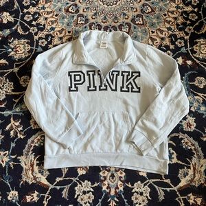 Baby Blue PINK crewneck